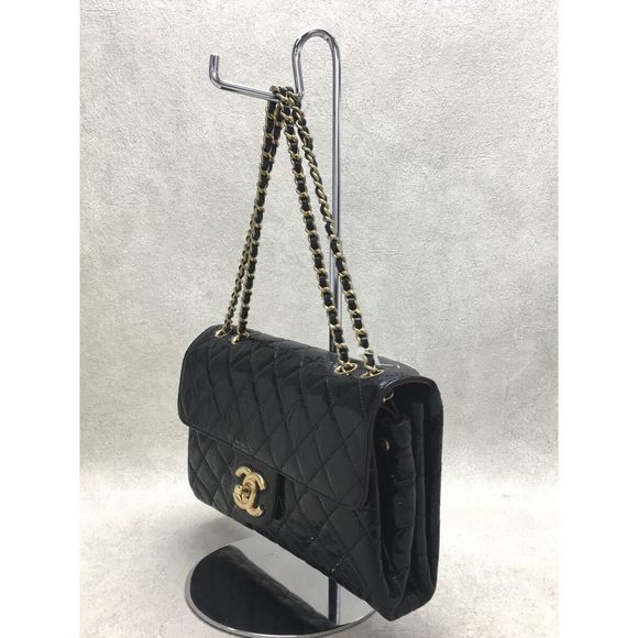 Chanel Enamel Chain Shoulder Bag - Picture 2 of 6